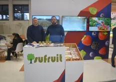 Sufrut exports apples from Serbia, on the right is Director Branko Vizin.